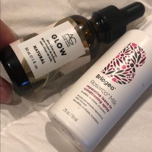 Serum, hair leave in